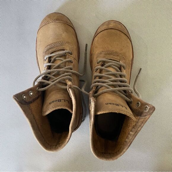 LL Bean 1912’s Leather Boots Rugged Heavy Duty Men’s Size 7W main image 6
